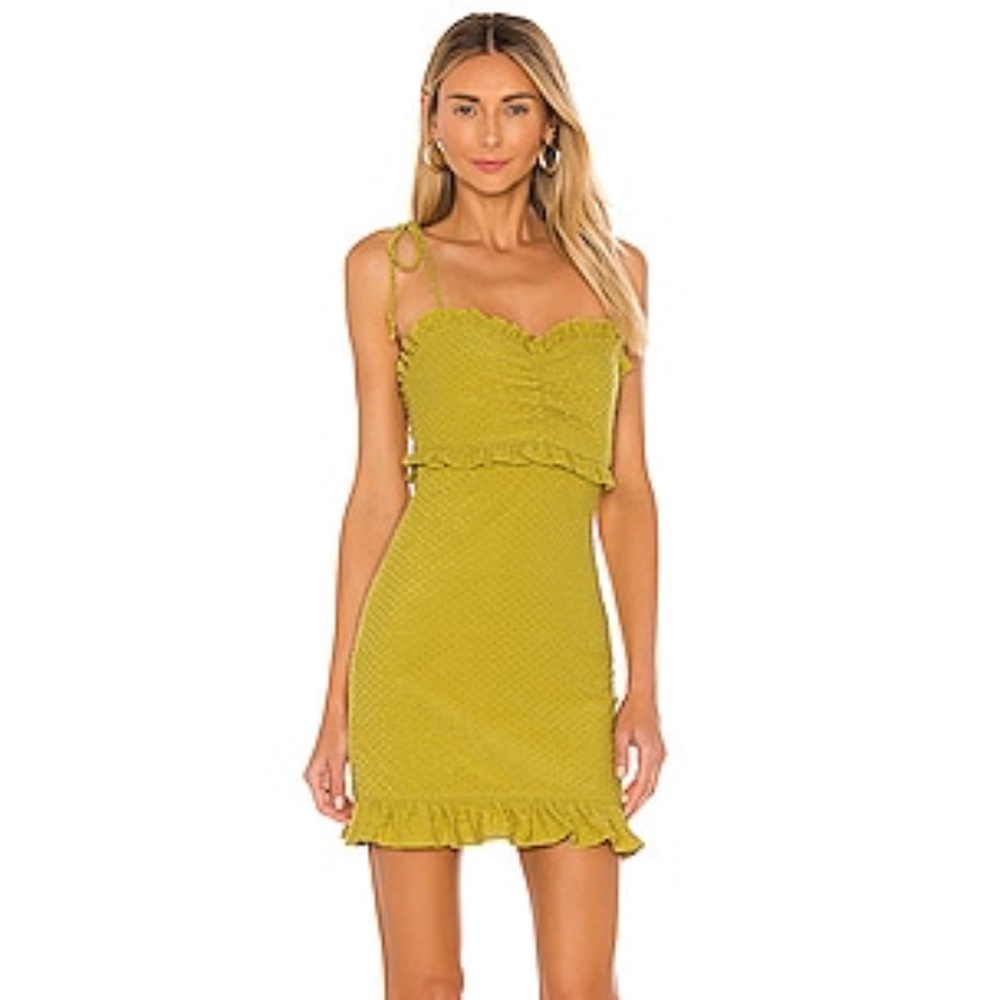 Tularosa Josie Dress Pear Green